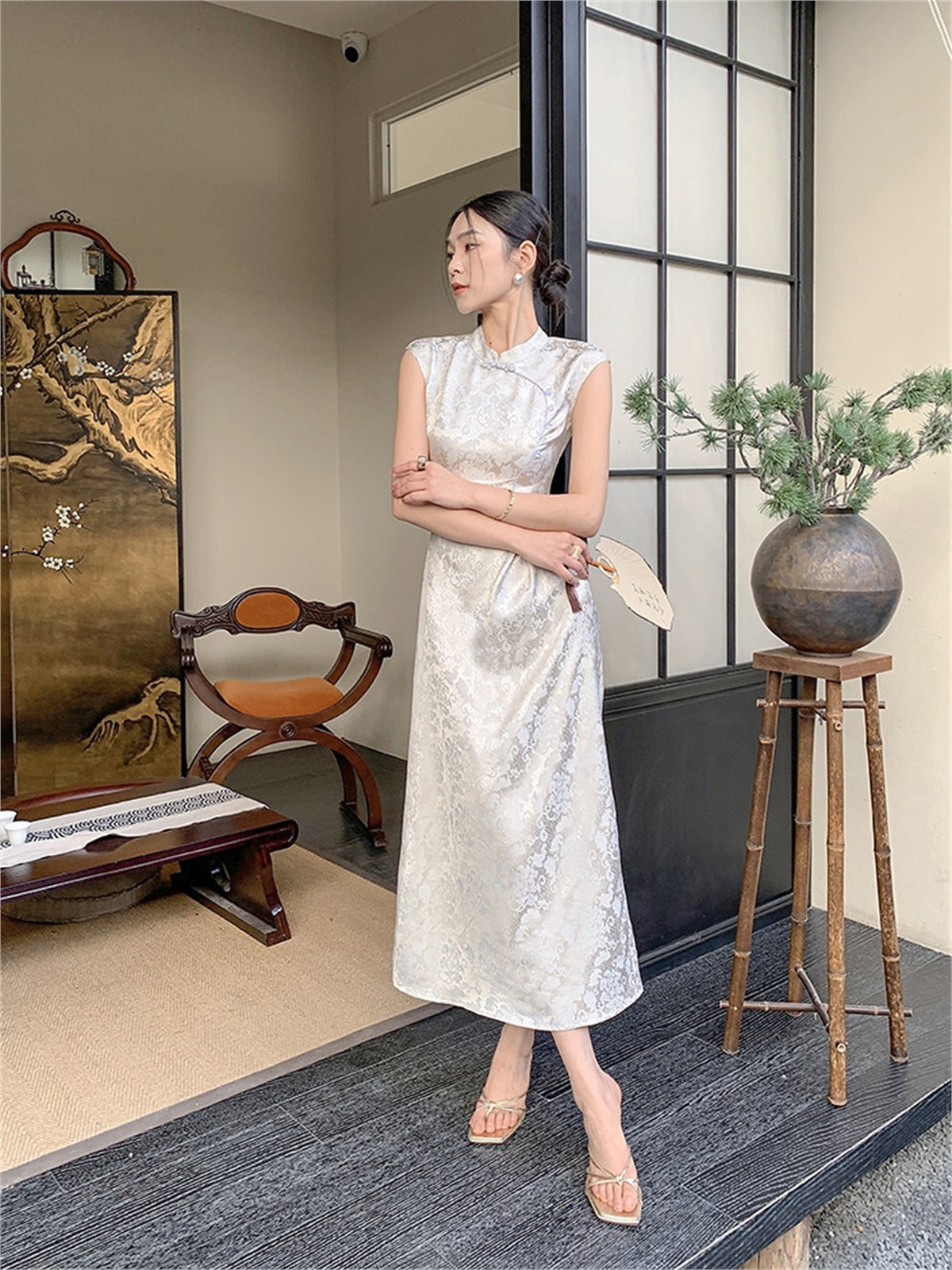 Yun Yin A-Line Oriental Dress