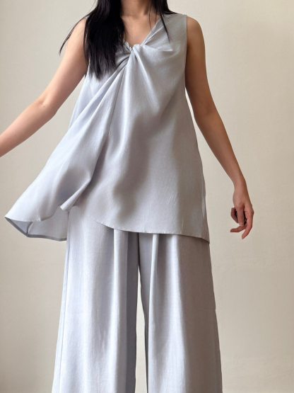 Penelop Front Knot Top & Pants Set