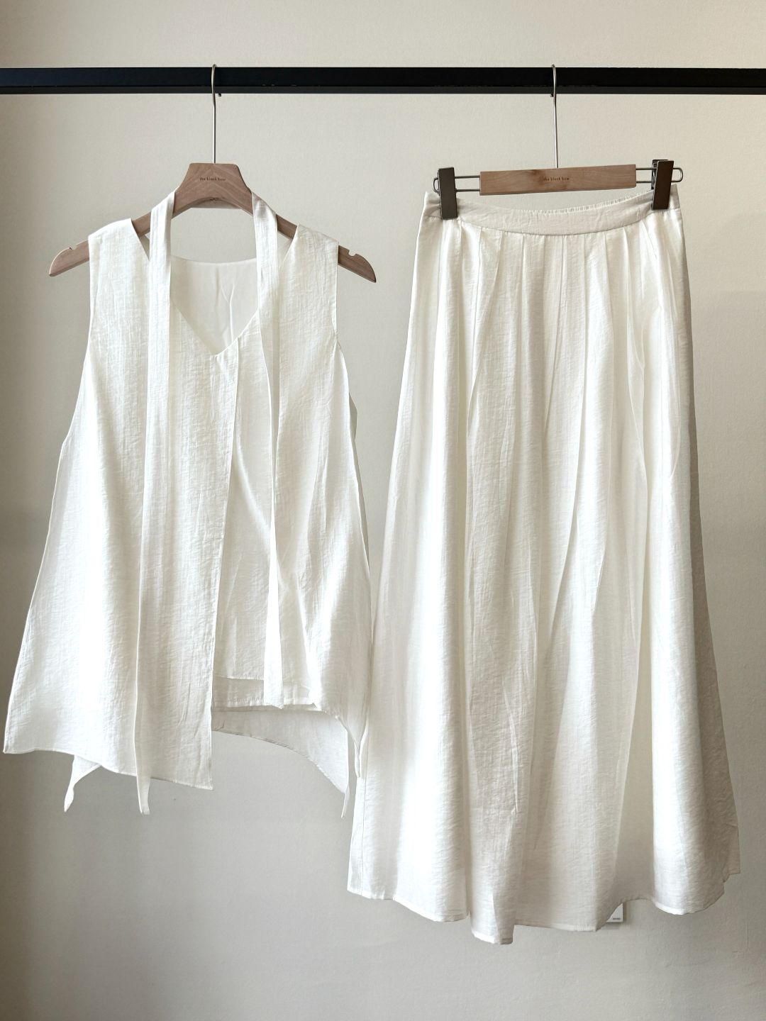 Peyton Tencel Sleeveless Top & Skirt Set 