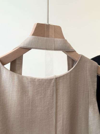 Peyton Tencel Sleeveless Top & Skirt Set 