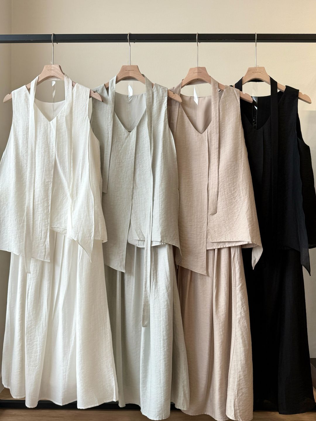 Peyton Tencel Sleeveless Top & Skirt Set 