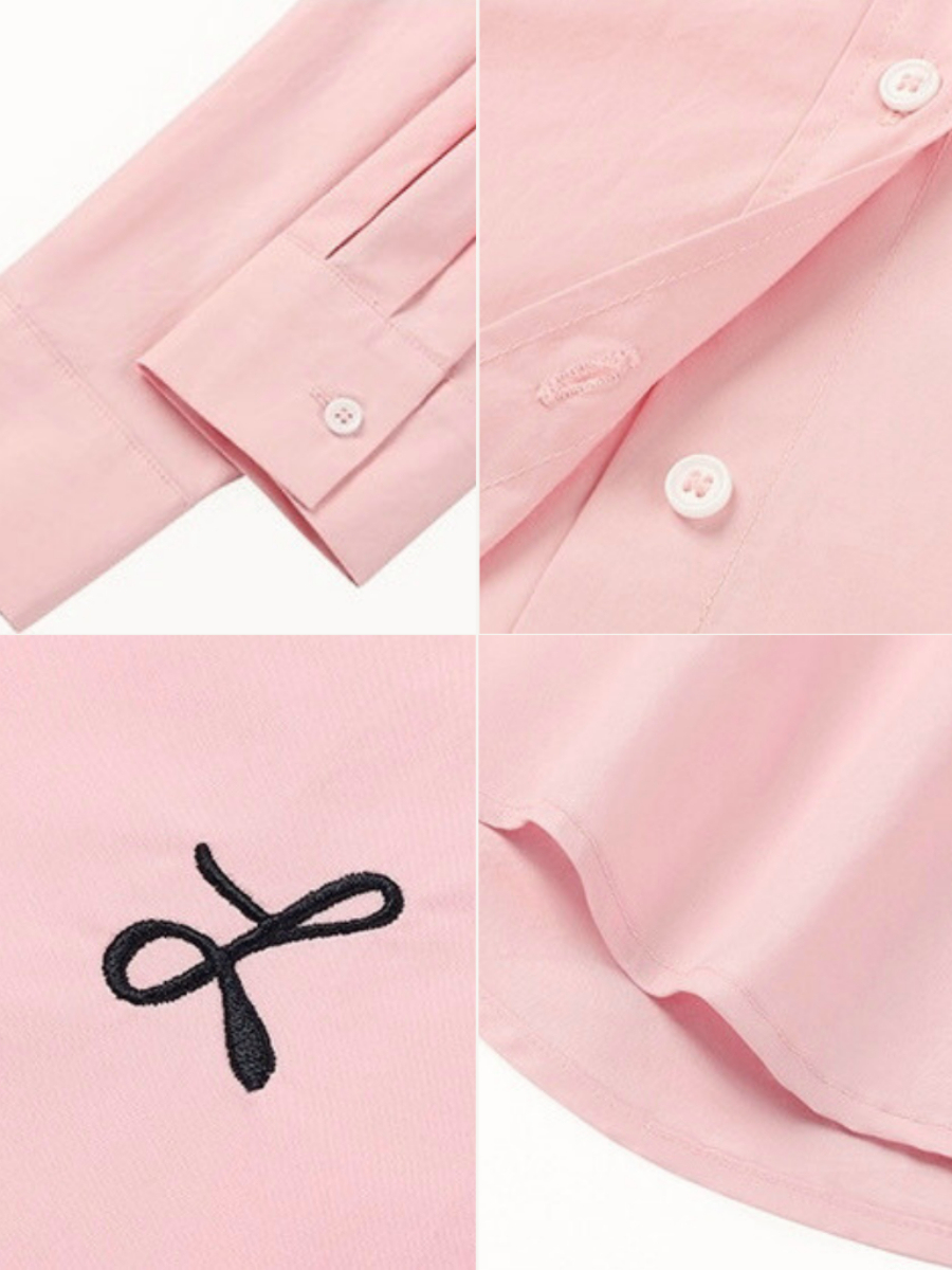 Zandaya Cotton Oversized Shirt (Rejected-S size)-The Black Bow-