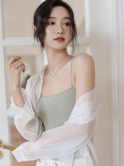 Dennie Padded Cami Top -The Black Bow-