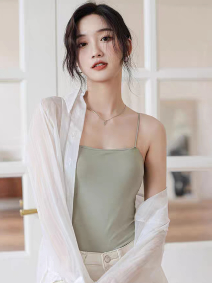 Dennie Padded Cami Top -The Black Bow-