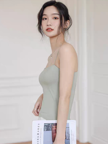 Dennie Padded Cami Top -The Black Bow-