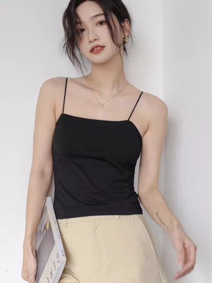 Dennie Padded Cami Top -The Black Bow-