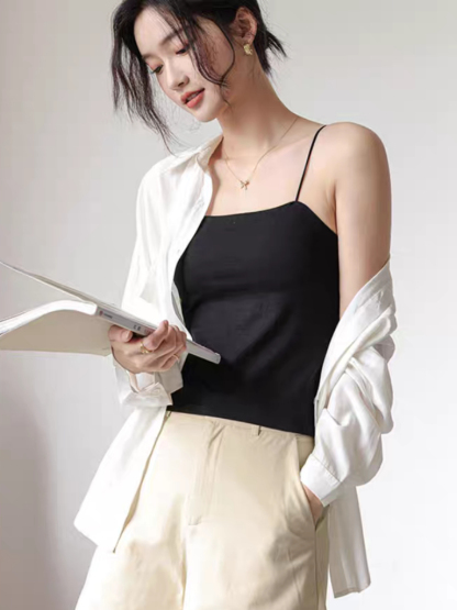 Dennie Padded Cami Top -The Black Bow-