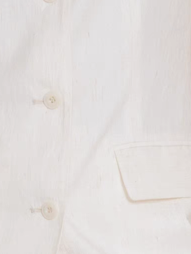 Koralie Tailored Waistcoat with Fake Pocket-The Black Bow-