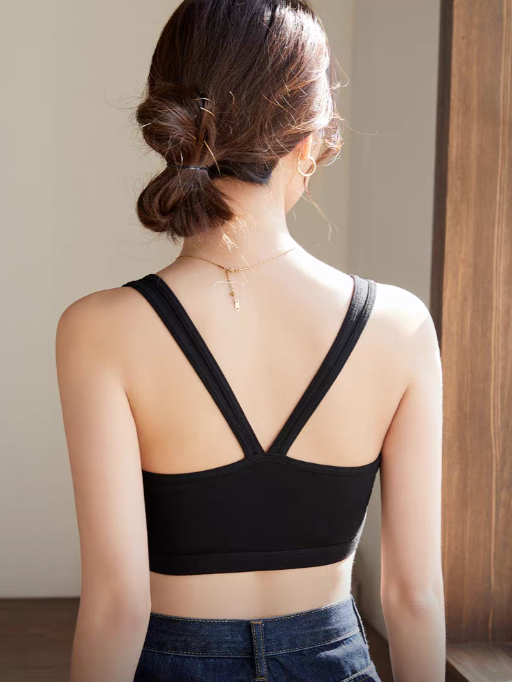 Quina V-Back Padded Bra Top