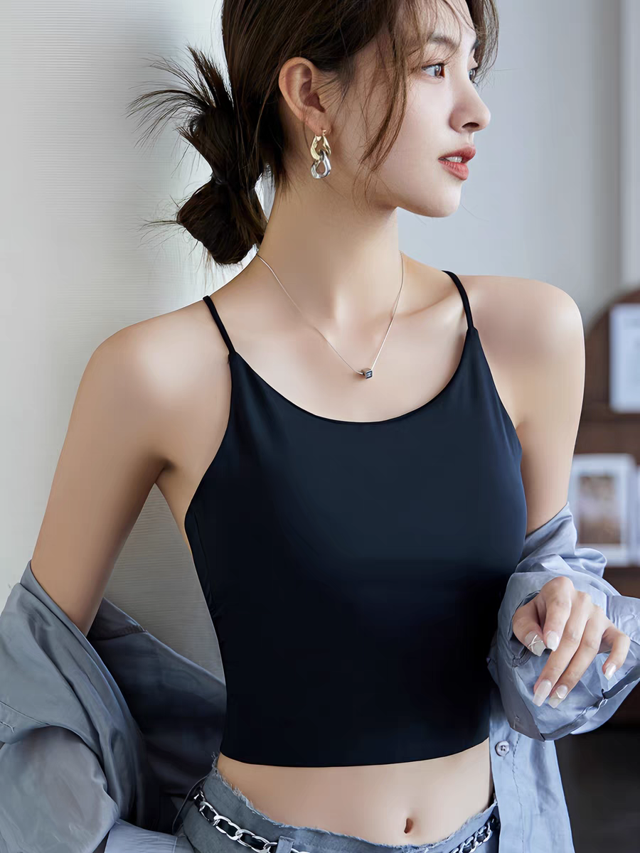 Qabila Racer Back Padded Top