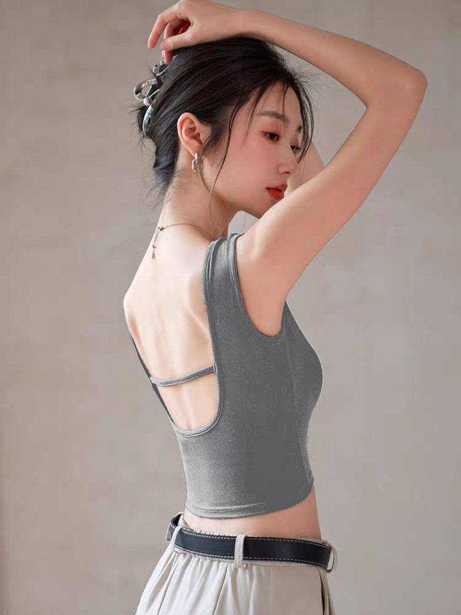 Quinci U-Shape Low Back Padded Top