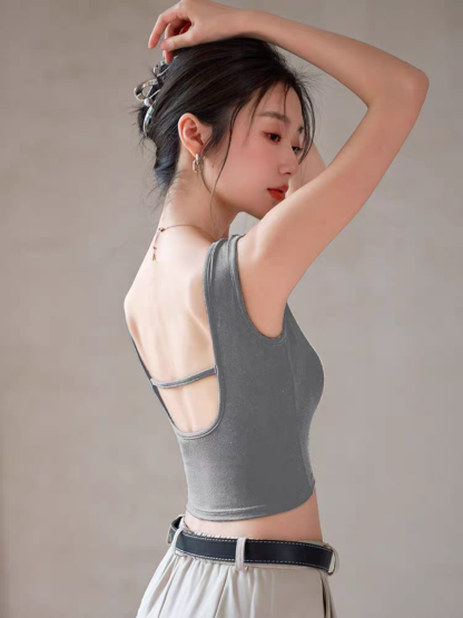 Quinci U-Shape Low Back Padded Top