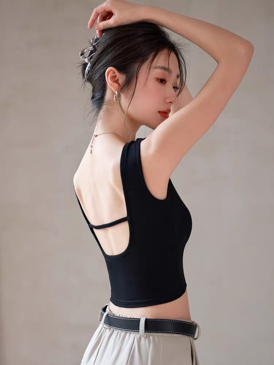 Quinci U-Shape Low Back Padded Top