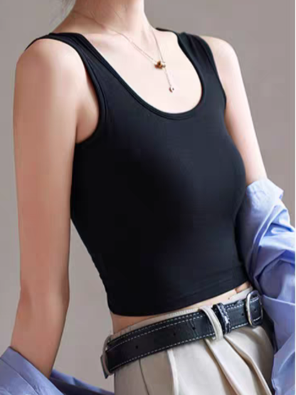 Quinci U-Shape Low Back Padded Top