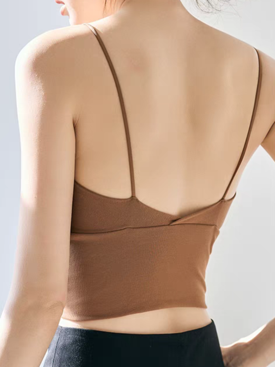 Qanda Low Padded Padded Cami Top