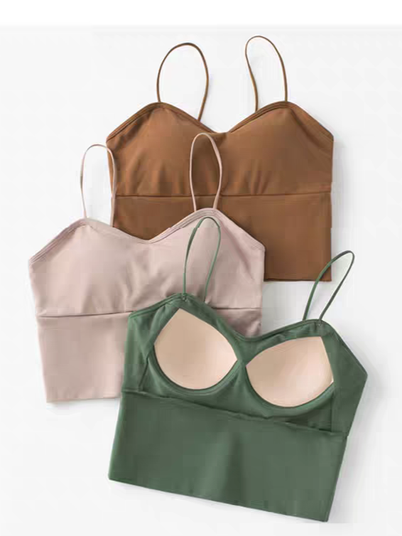 Qanda Low Padded Padded Cami Top