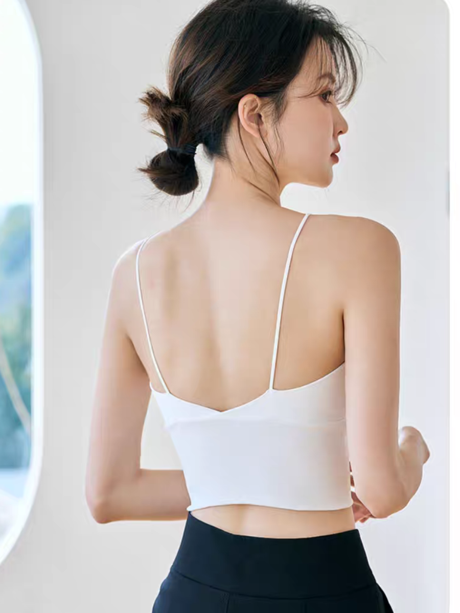 Qanda Low Padded Padded Cami Top
