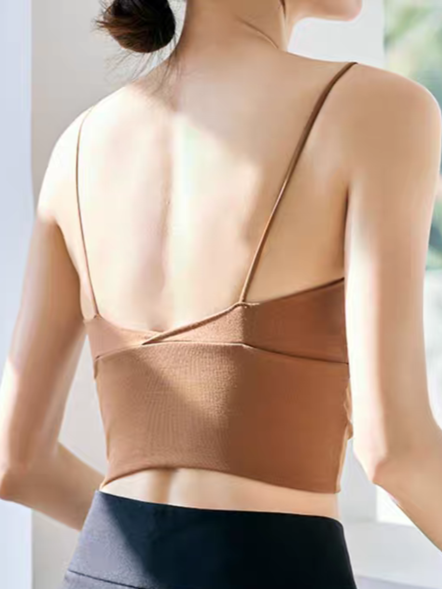 Qanda Low Padded Padded Cami Top