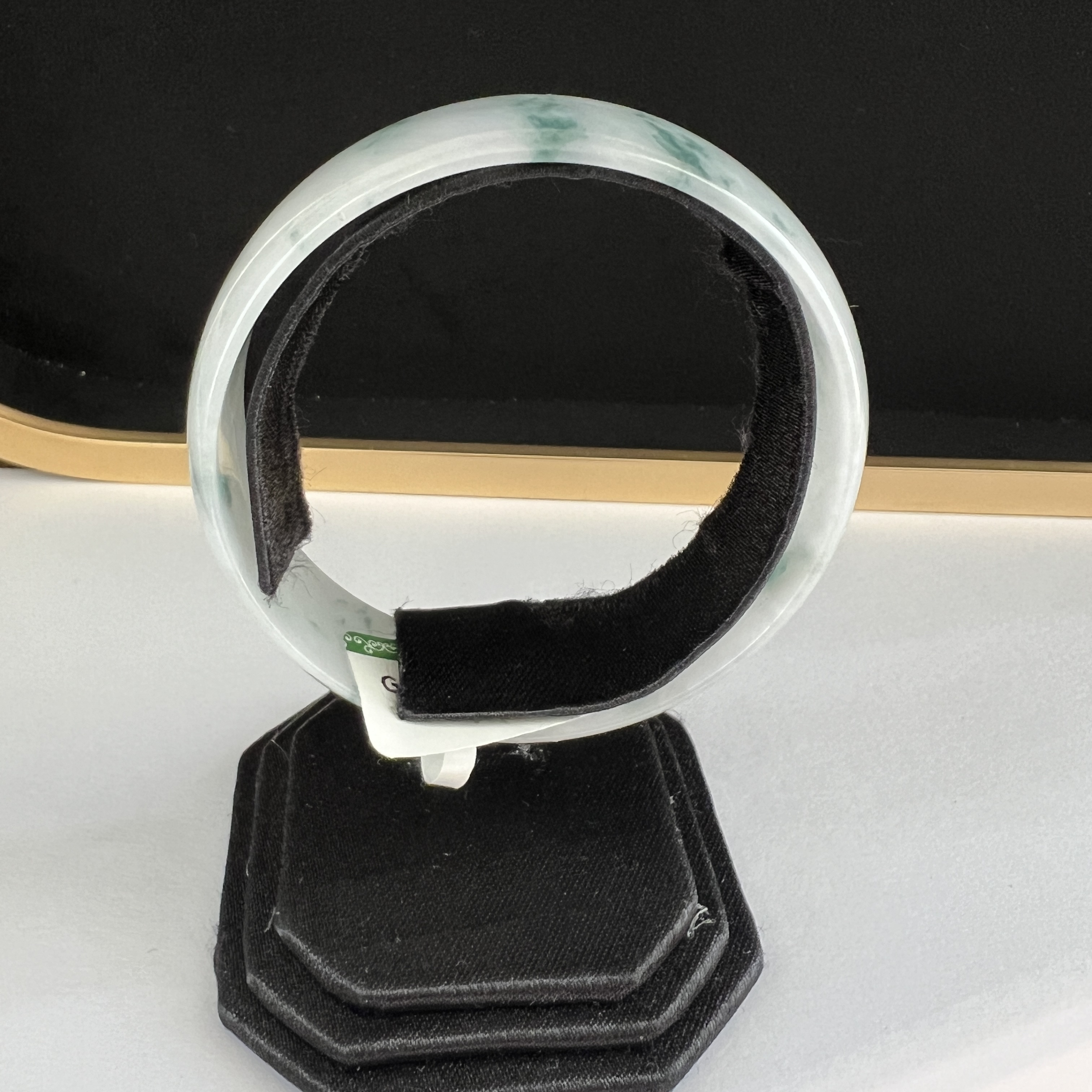 牛奶底飄花童鐲 #51