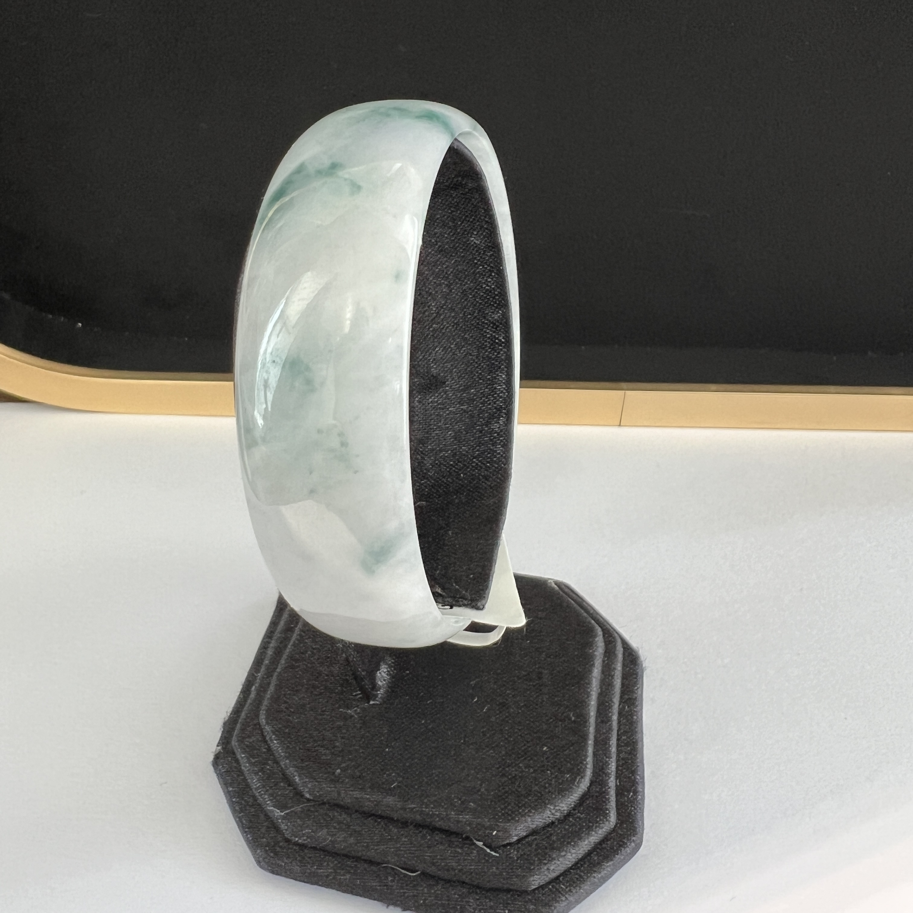 牛奶底飄花童鐲 #51