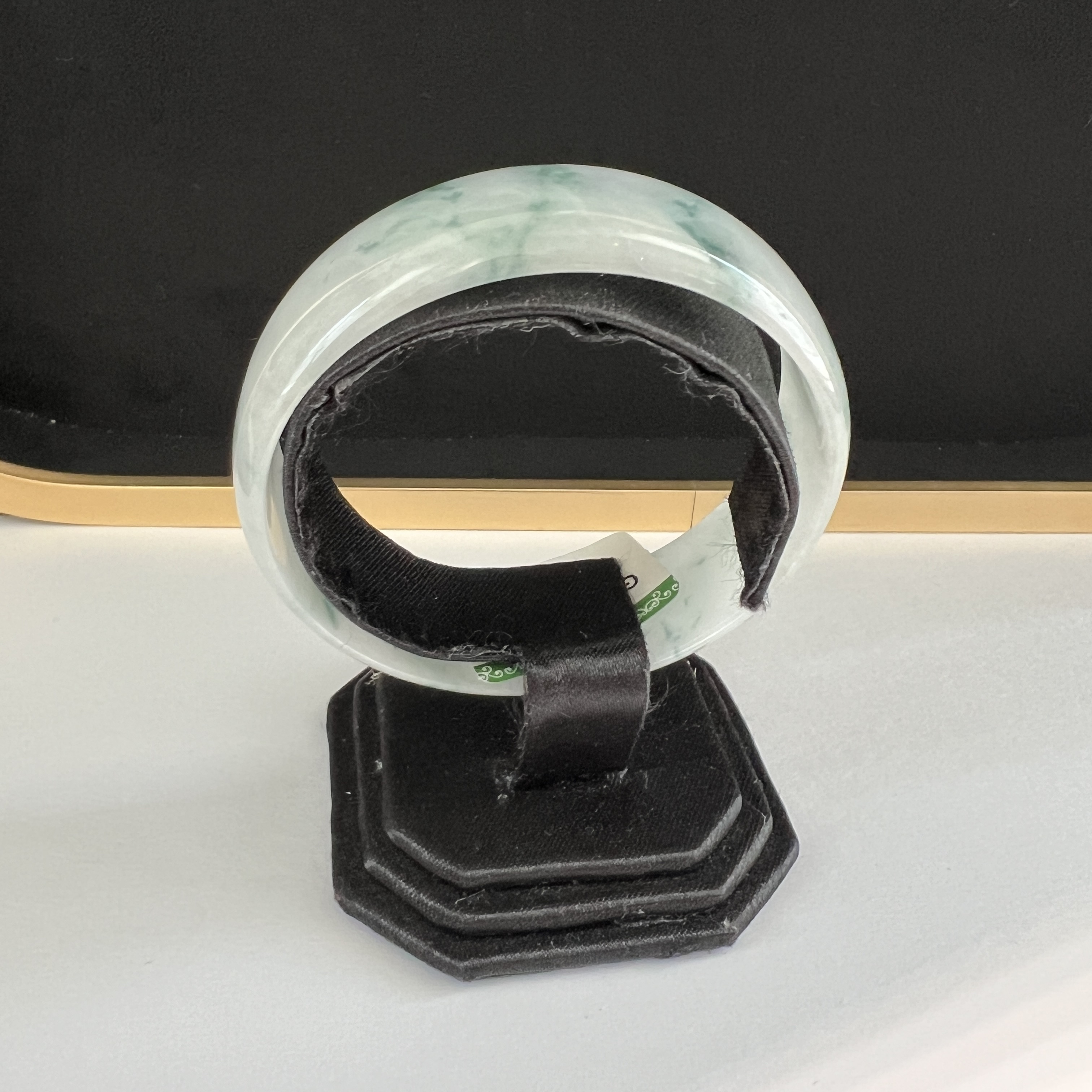 牛奶底飄花童鐲 #51