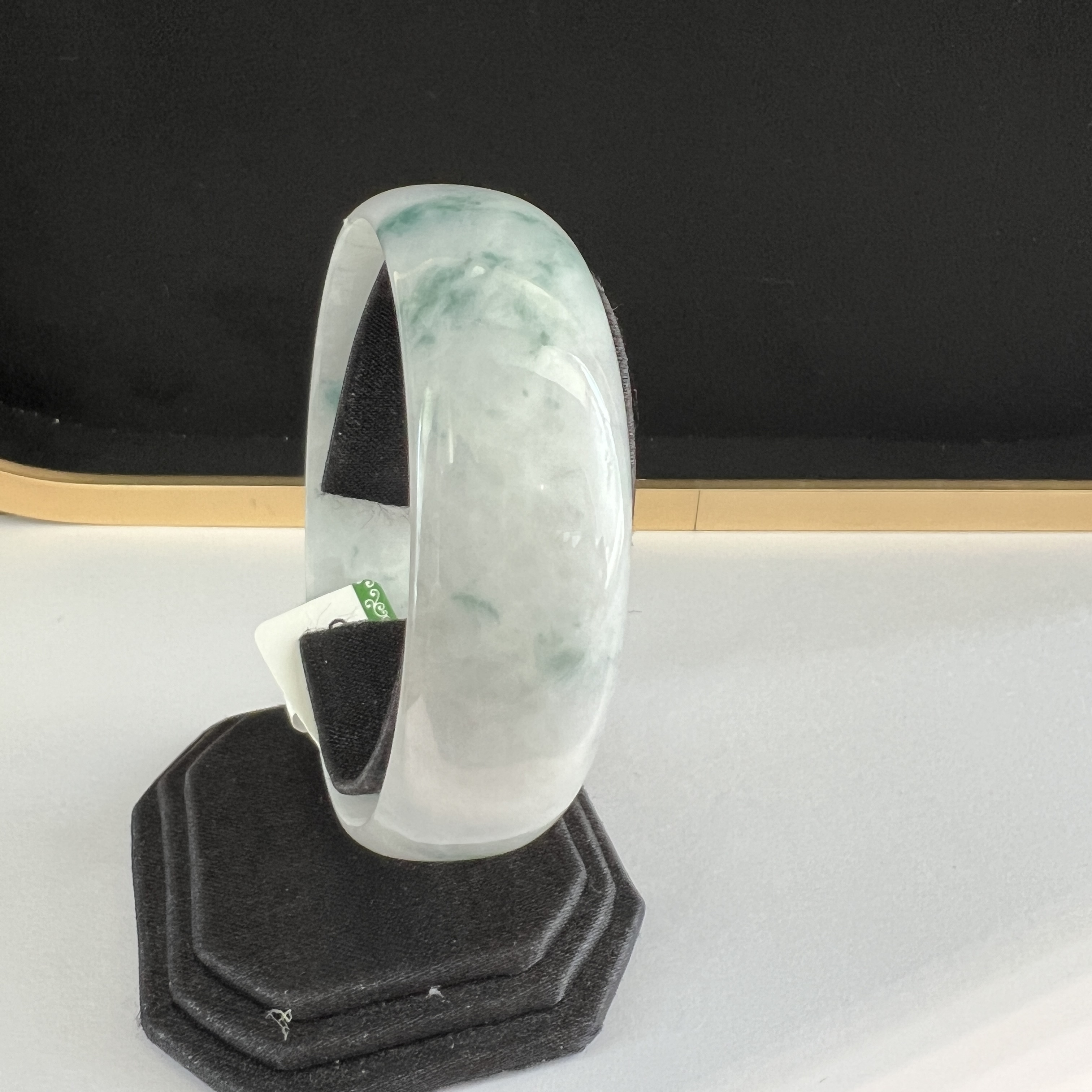 牛奶底飄花童鐲 #51