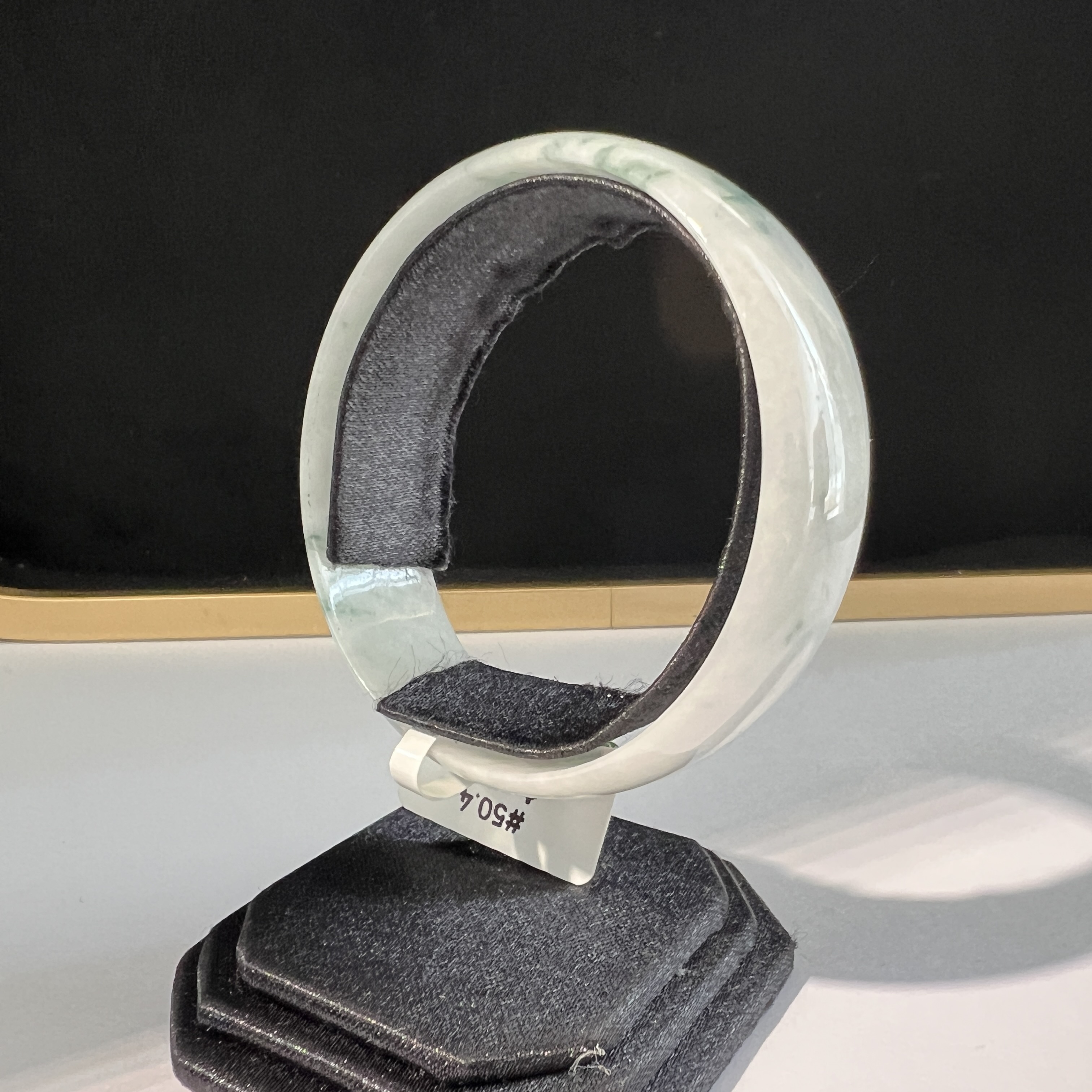 牛奶底飄花童鐲 #50