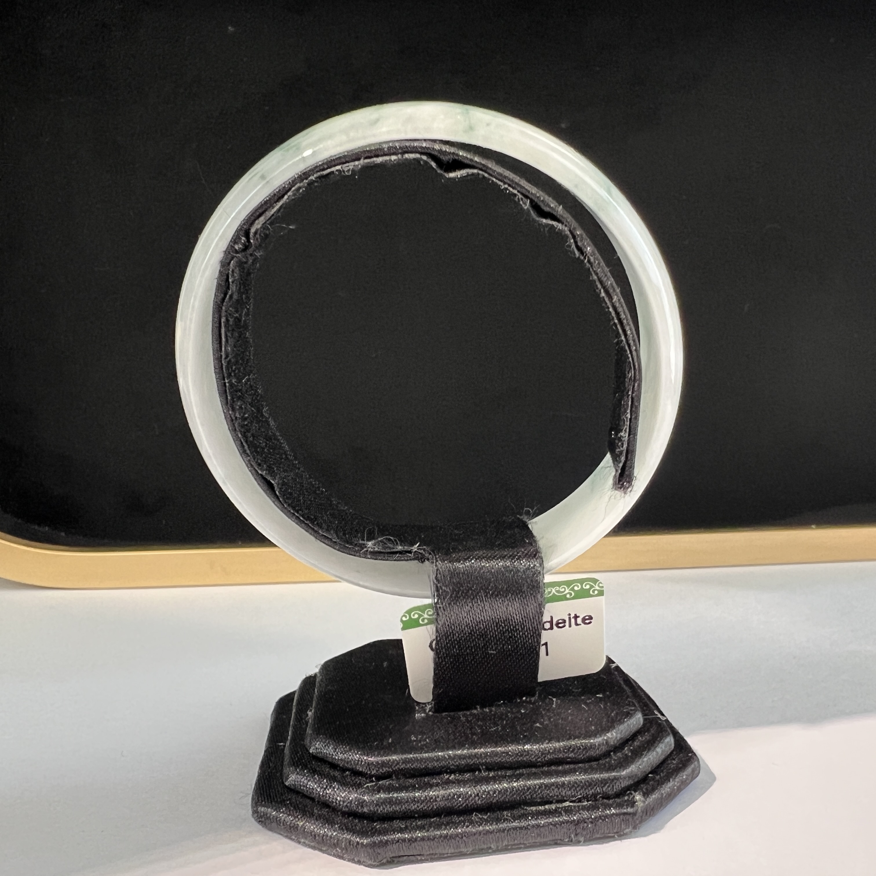 牛奶底飄花童鐲 #50