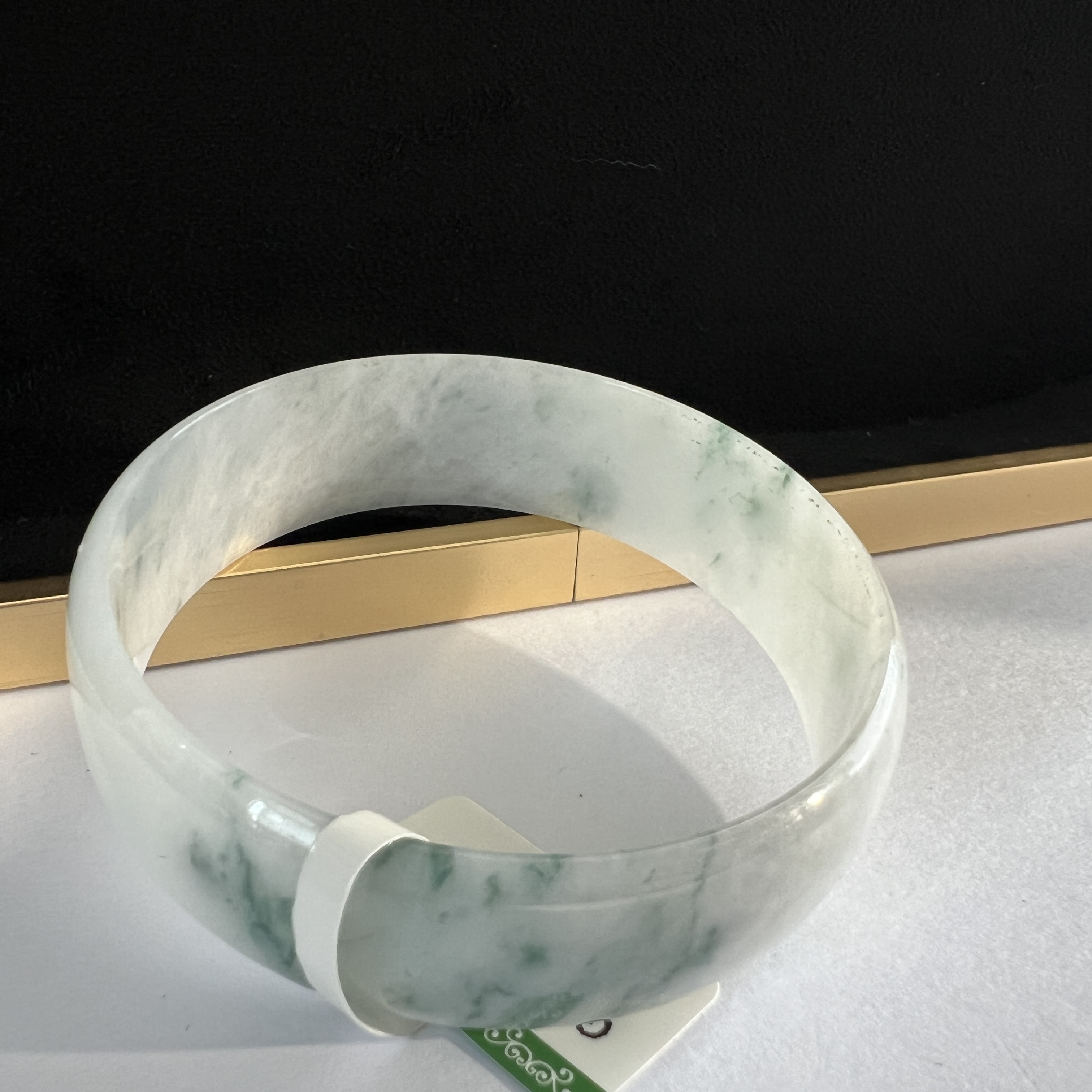 牛奶底飄花童鐲 #50