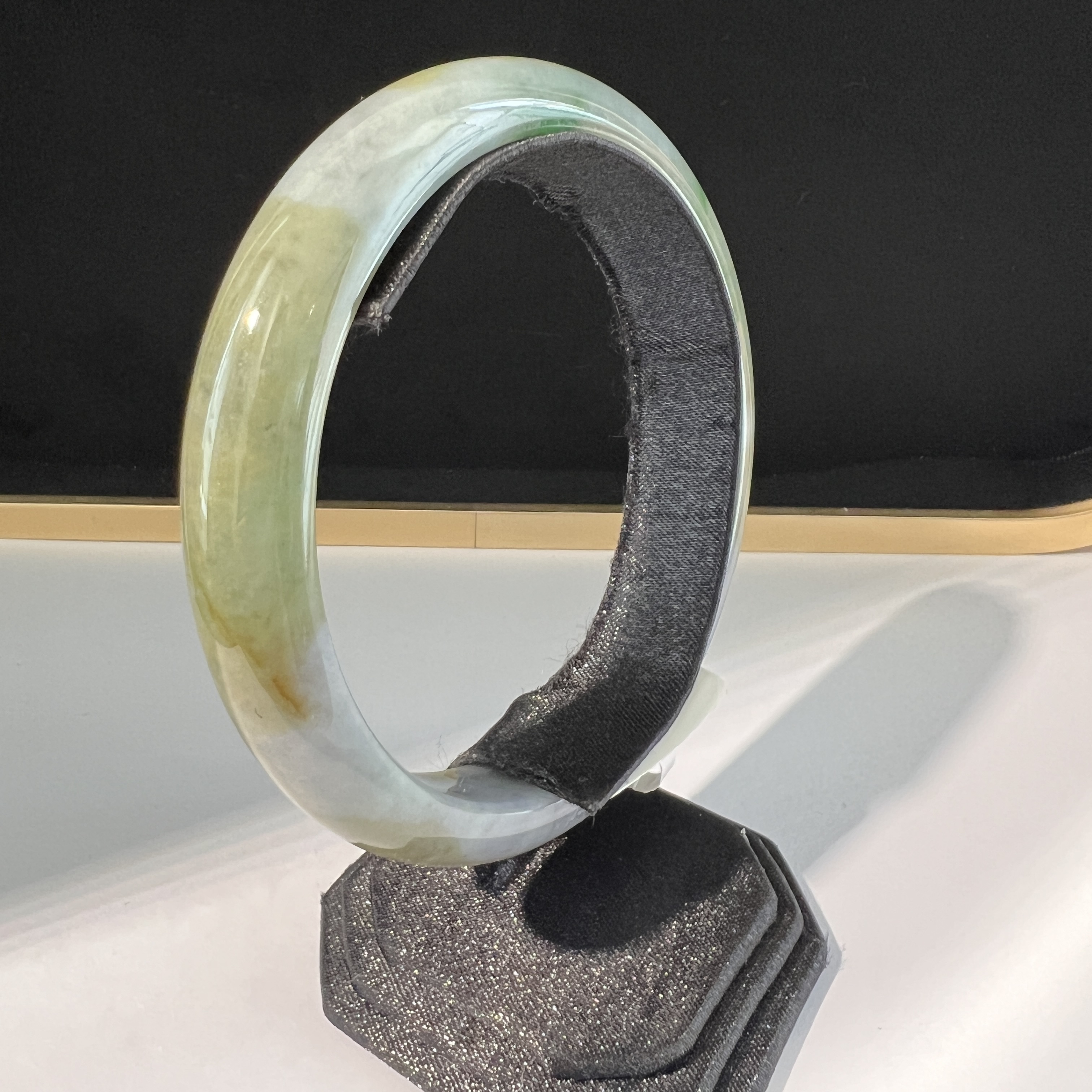 深底灰色飄楓葉黃大正圈 #66