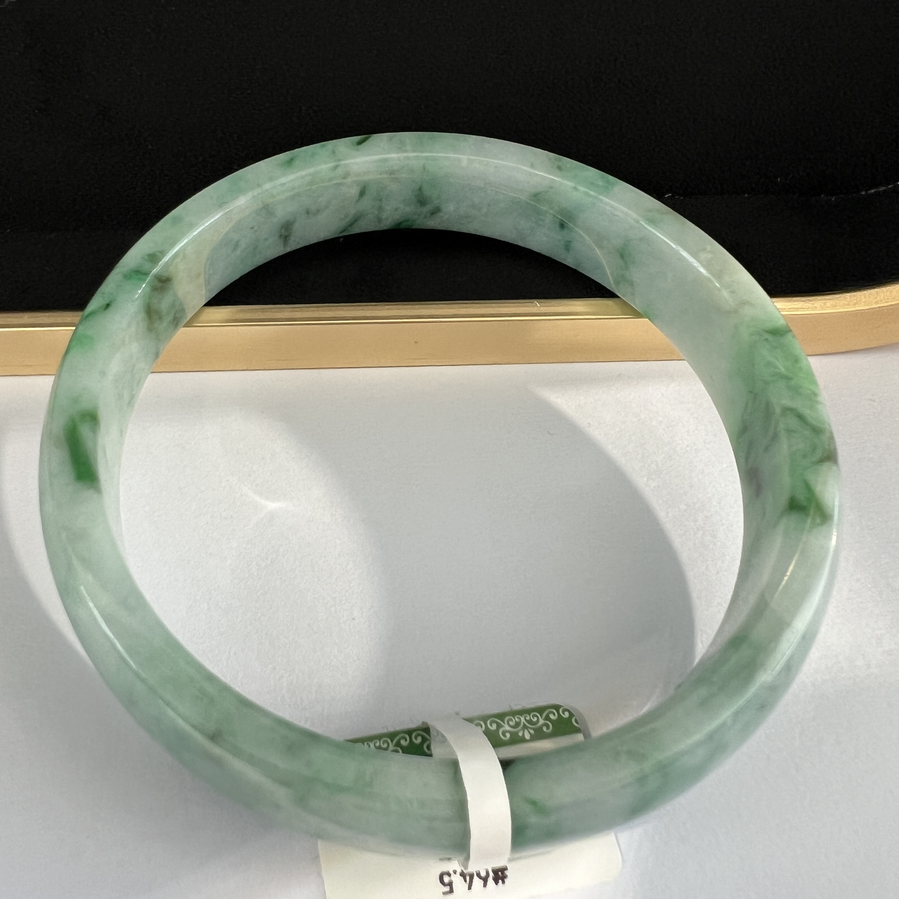 滿底色飄綠花正圈 #65