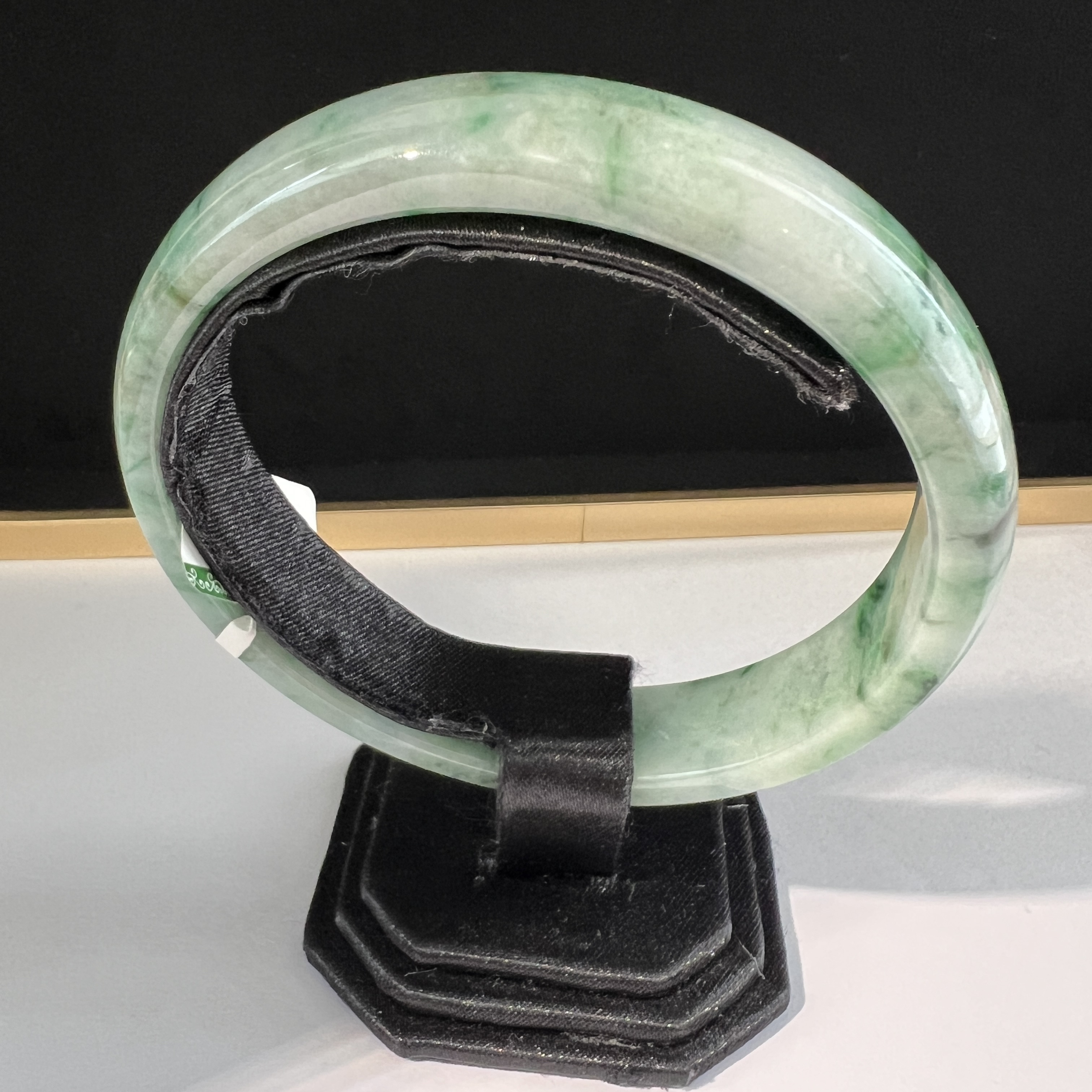 滿底色飄綠花正圈 #65