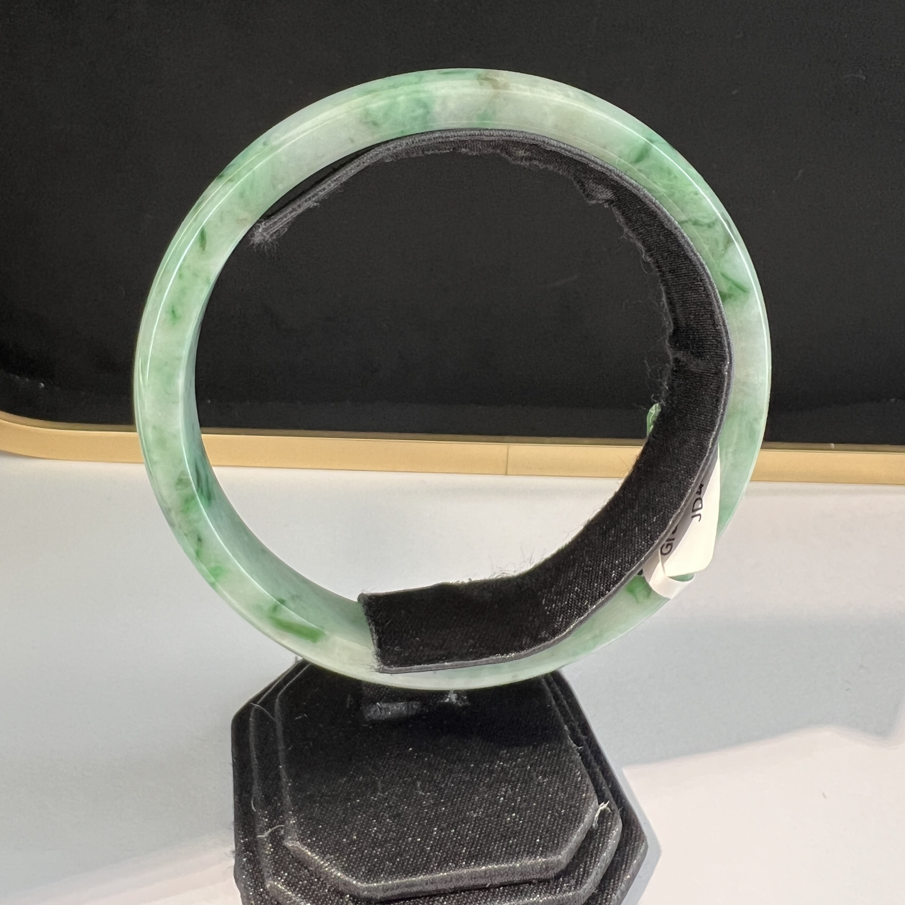 滿底色飄綠花正圈 #65