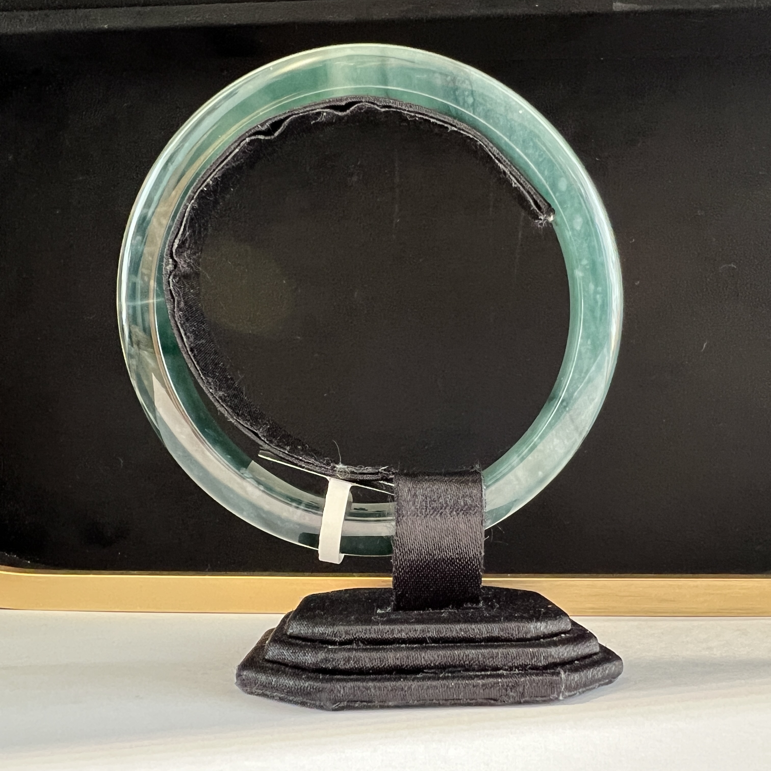 冰藍水飄逸雪花窄正圈 #60