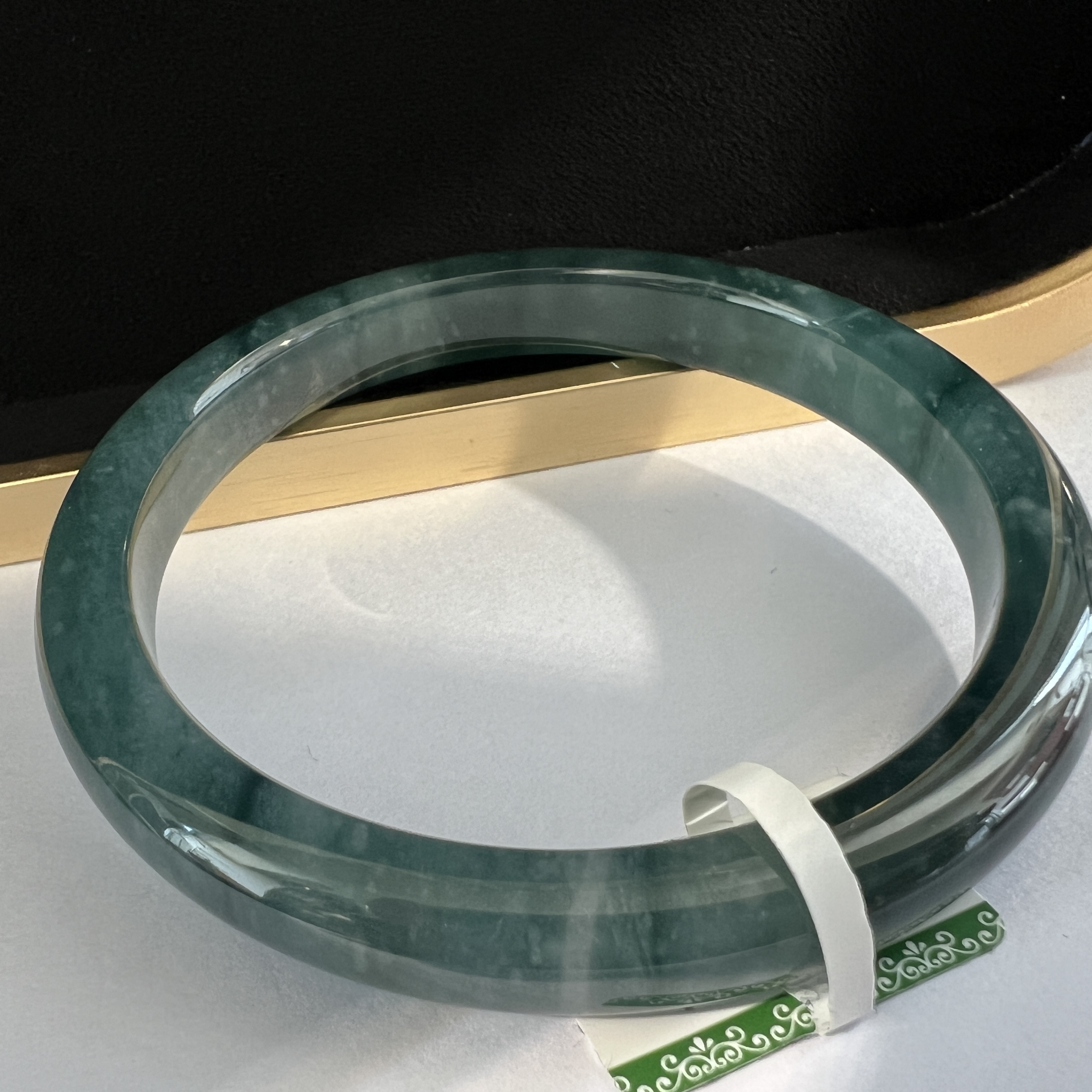 冰藍水飄逸雪花窄正圈 #60