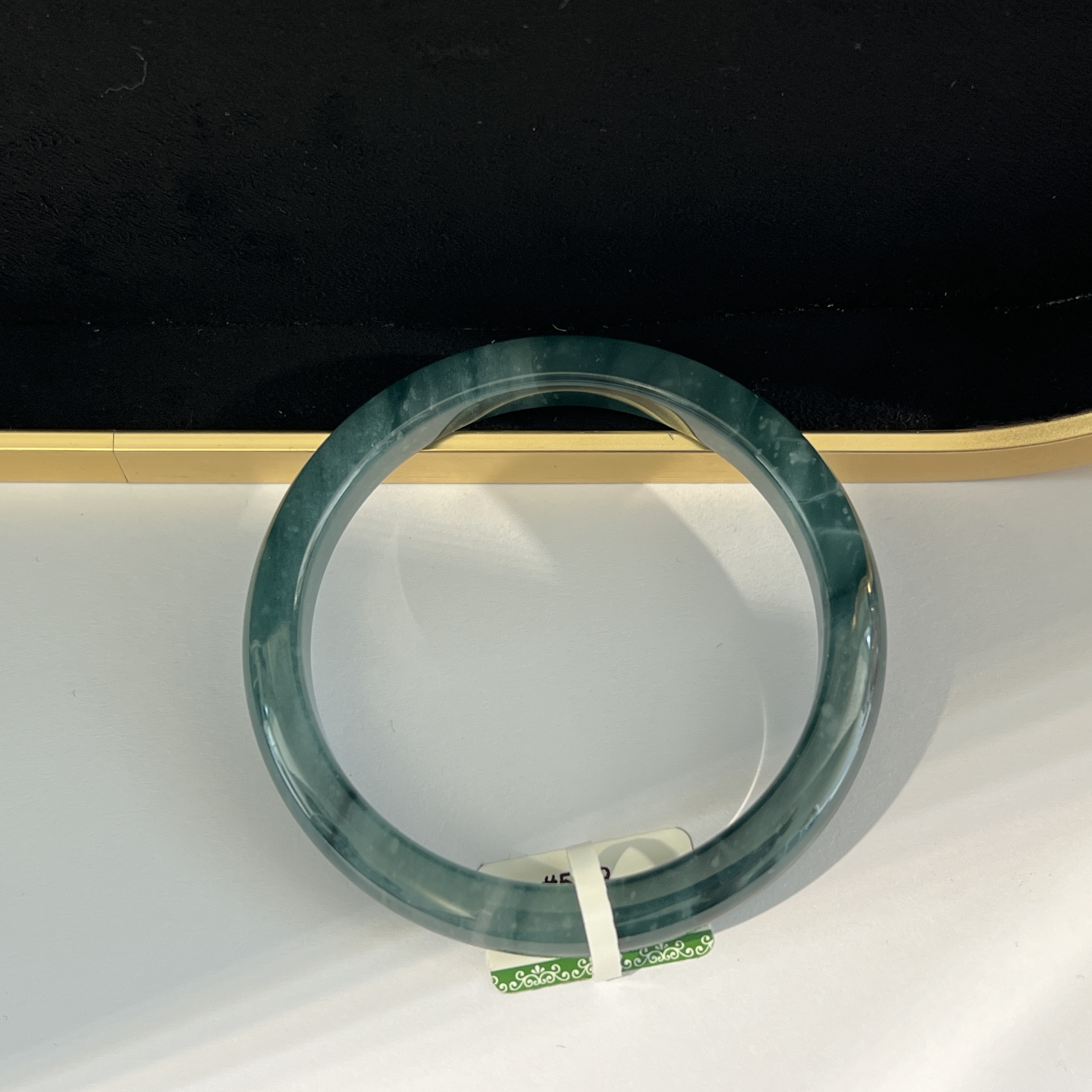 冰藍水飄逸雪花窄正圈 #60