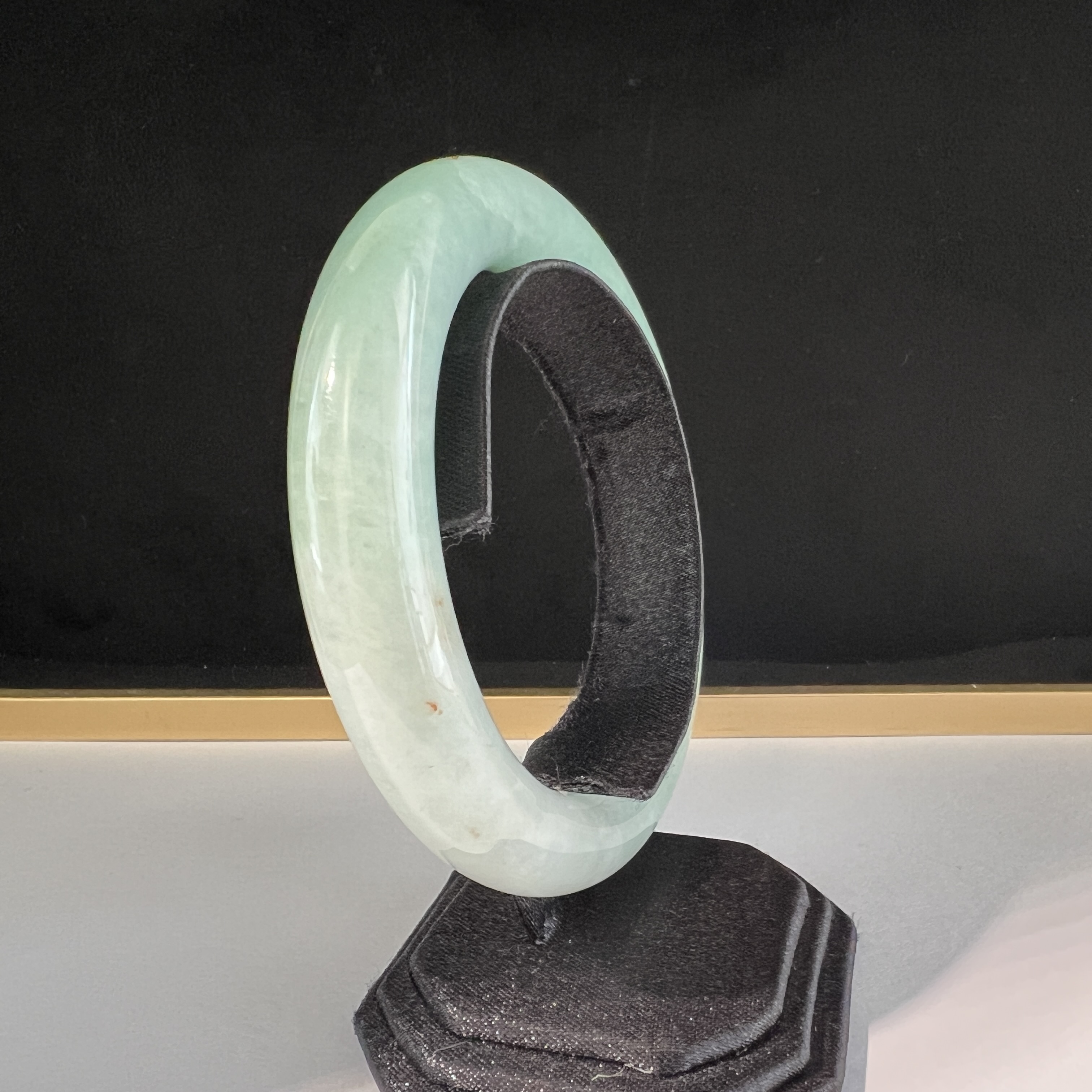 冰淺果綠圓條 #57