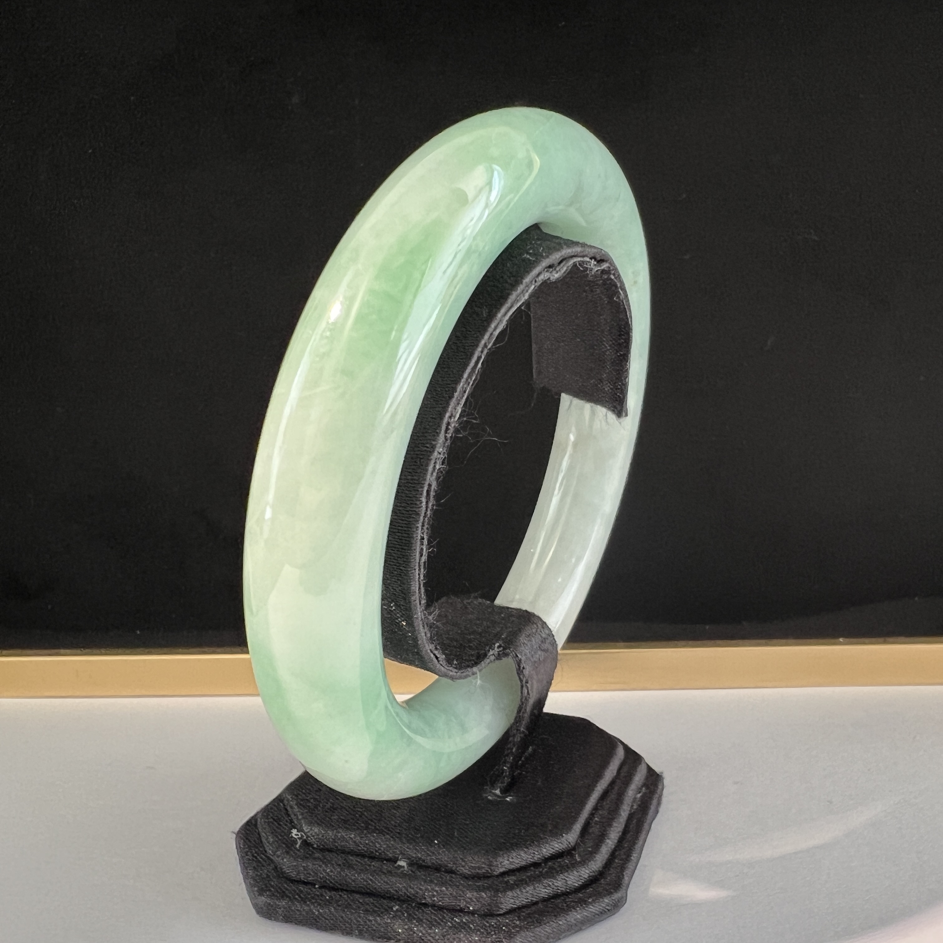 冰淺果綠圓條 #57