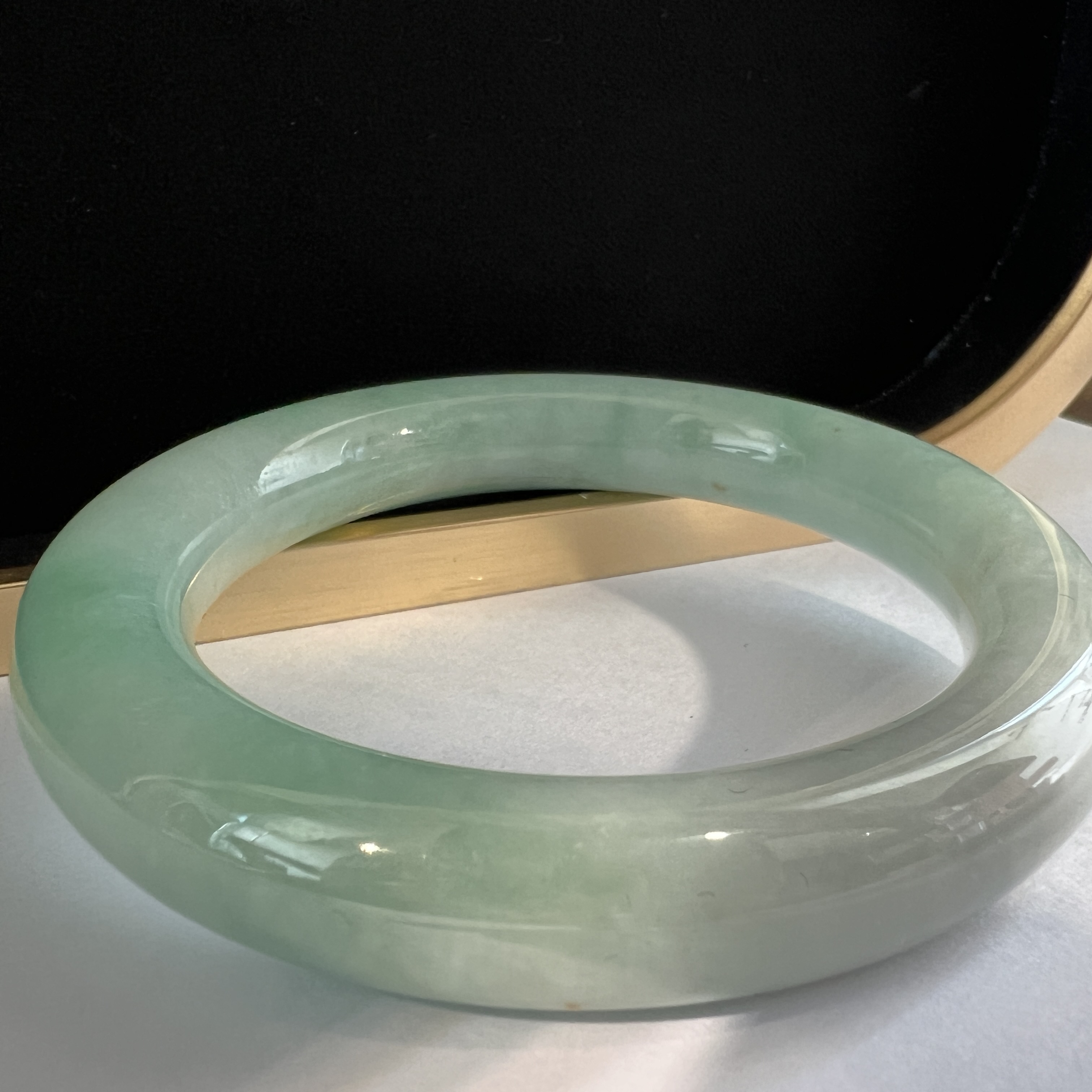 冰淺果綠圓條 #57