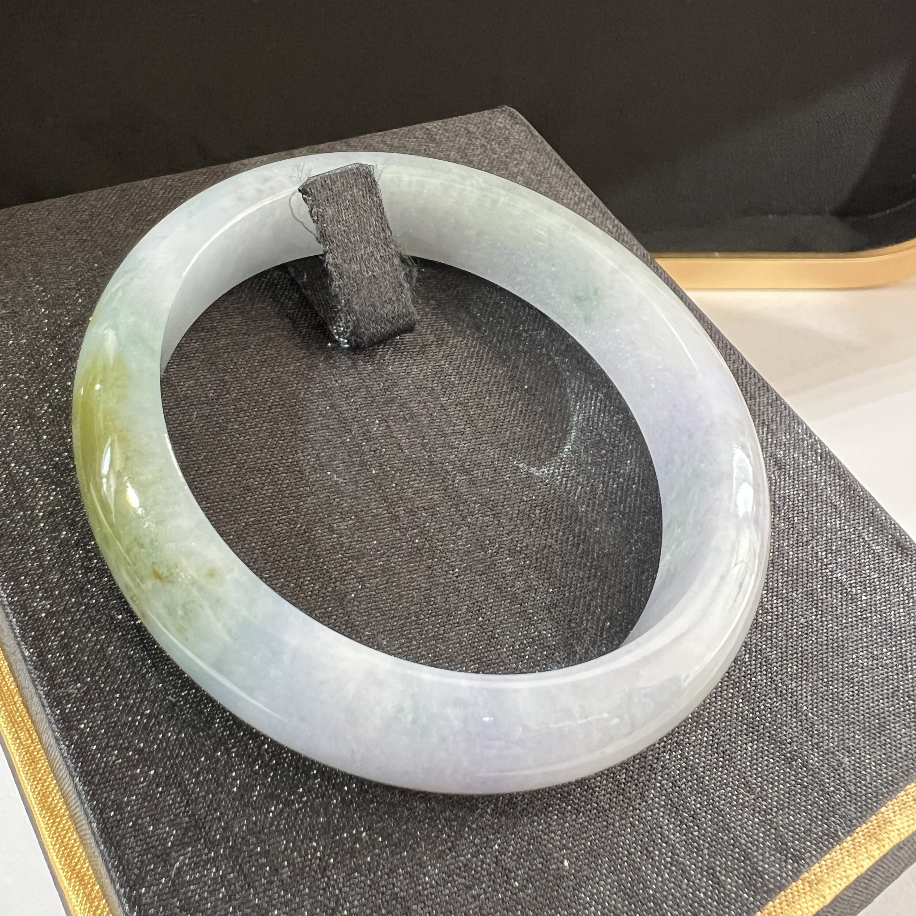 濃紫飄橄欖綠色正圈 #56