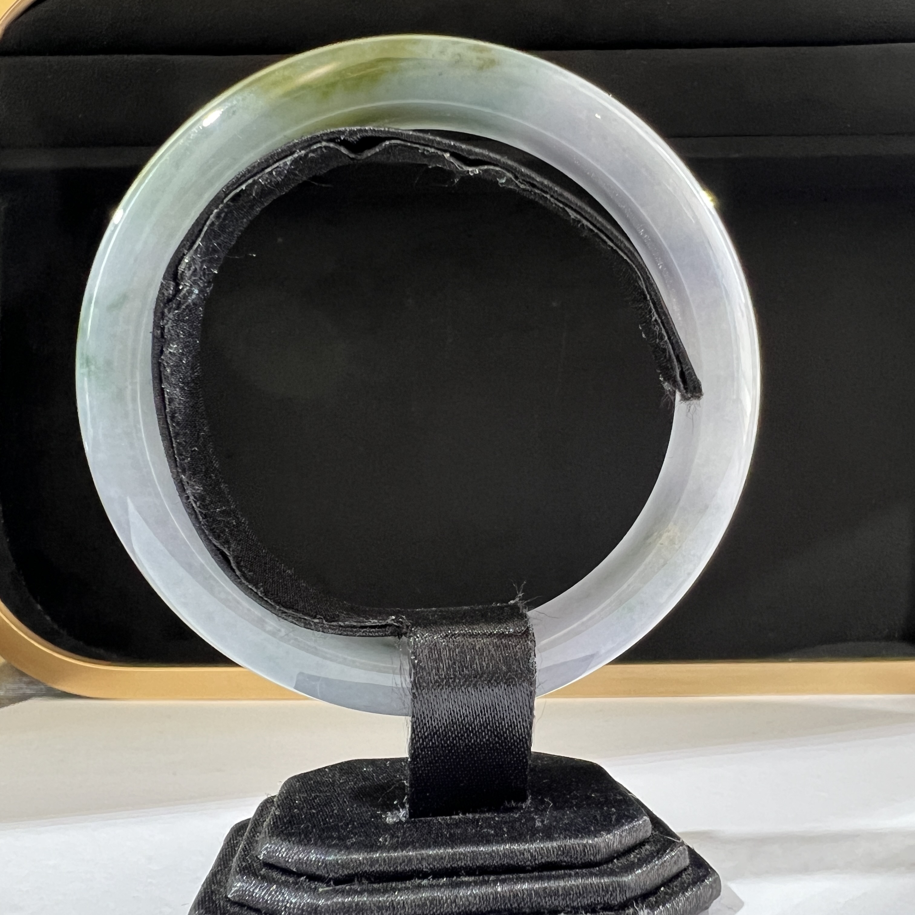 濃紫飄橄欖綠色正圈 #56