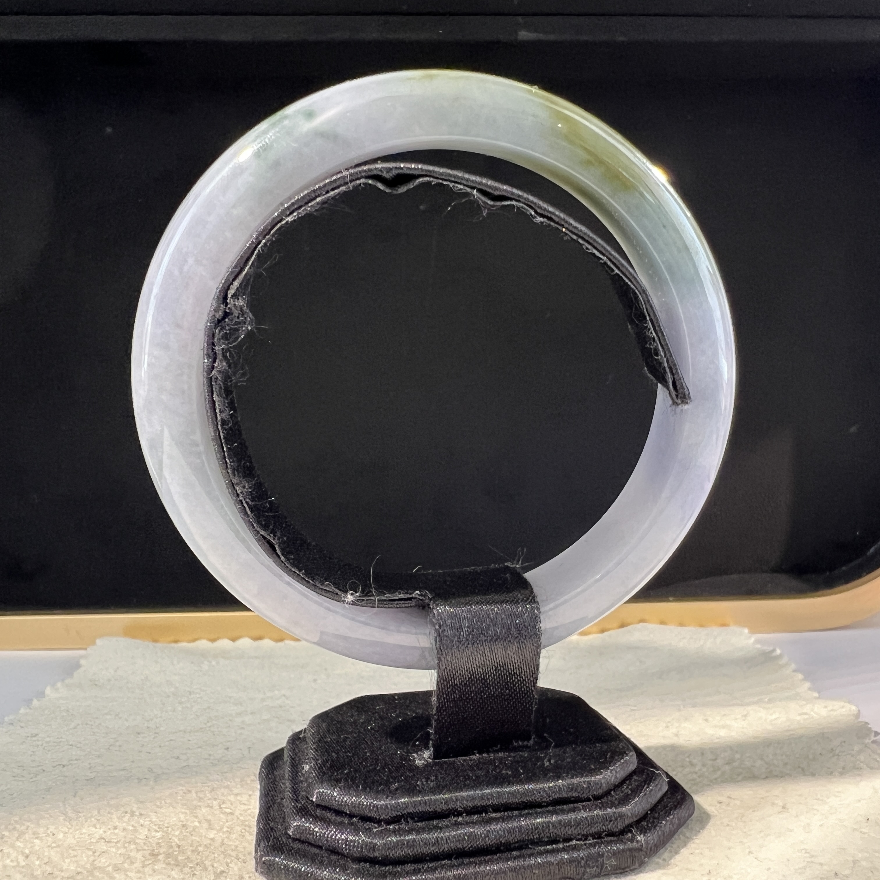 濃紫飄橄欖綠色正圈 #56