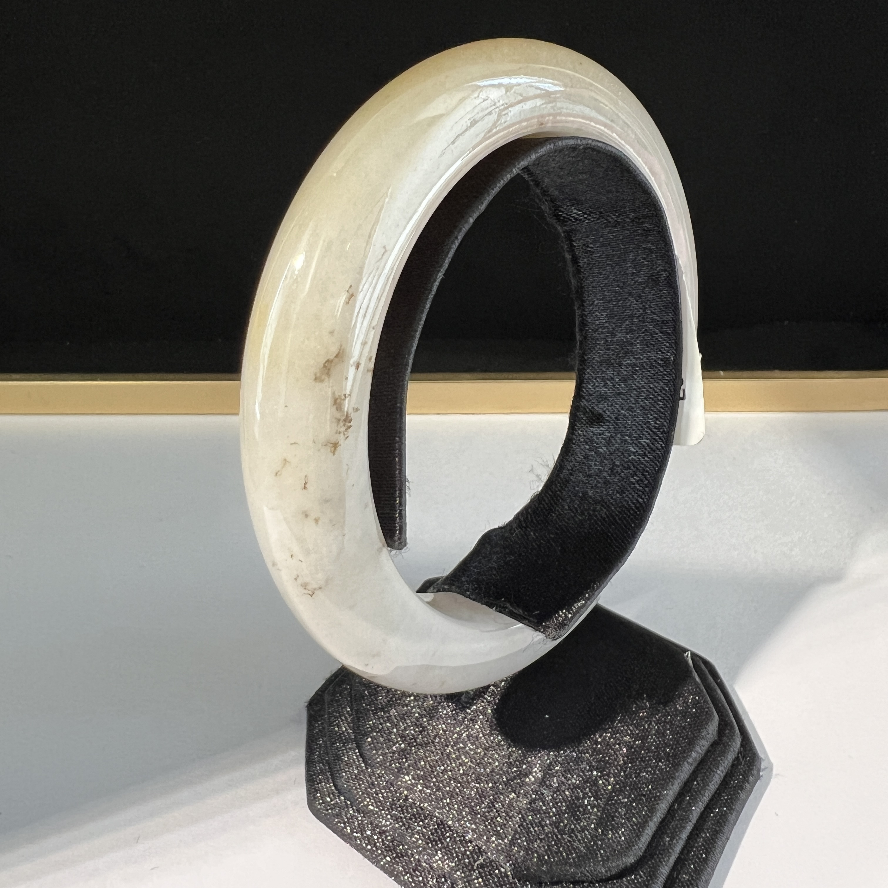 冰蜜糖黃灑金正圈 #53