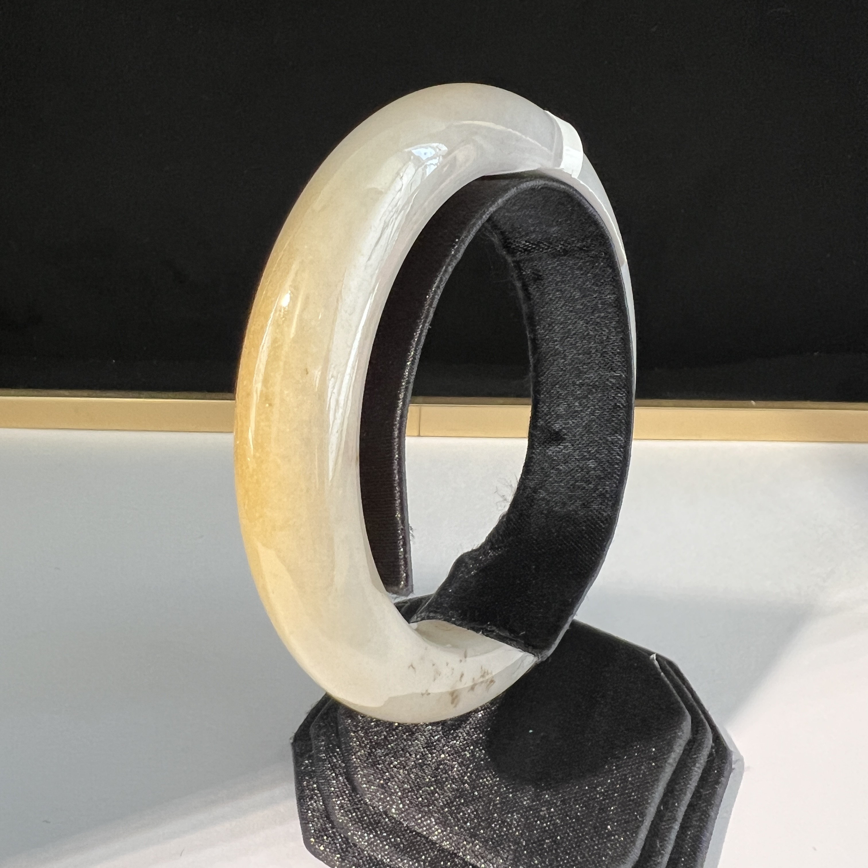 冰蜜糖黃灑金正圈 #53