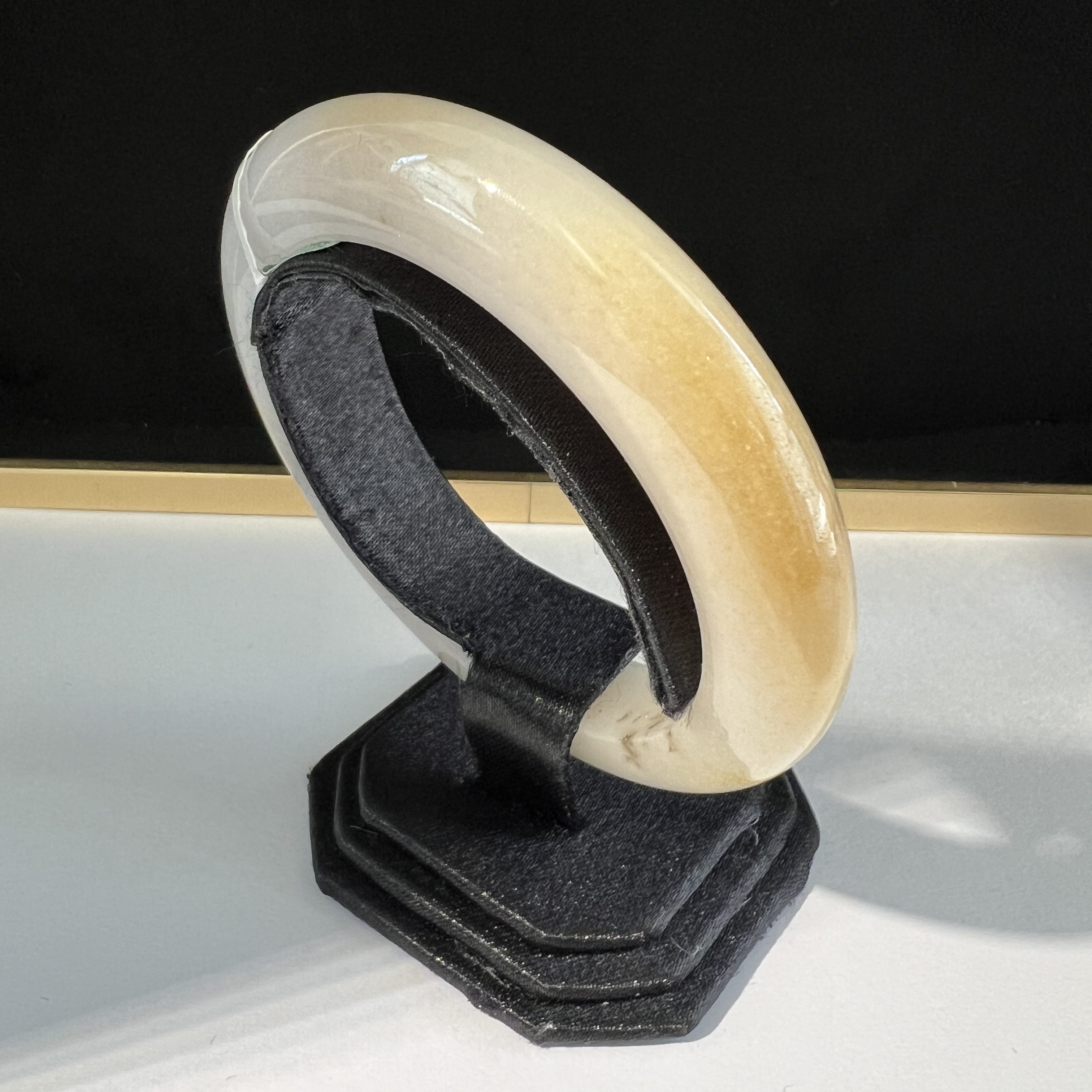 冰蜜糖黃灑金正圈 #53