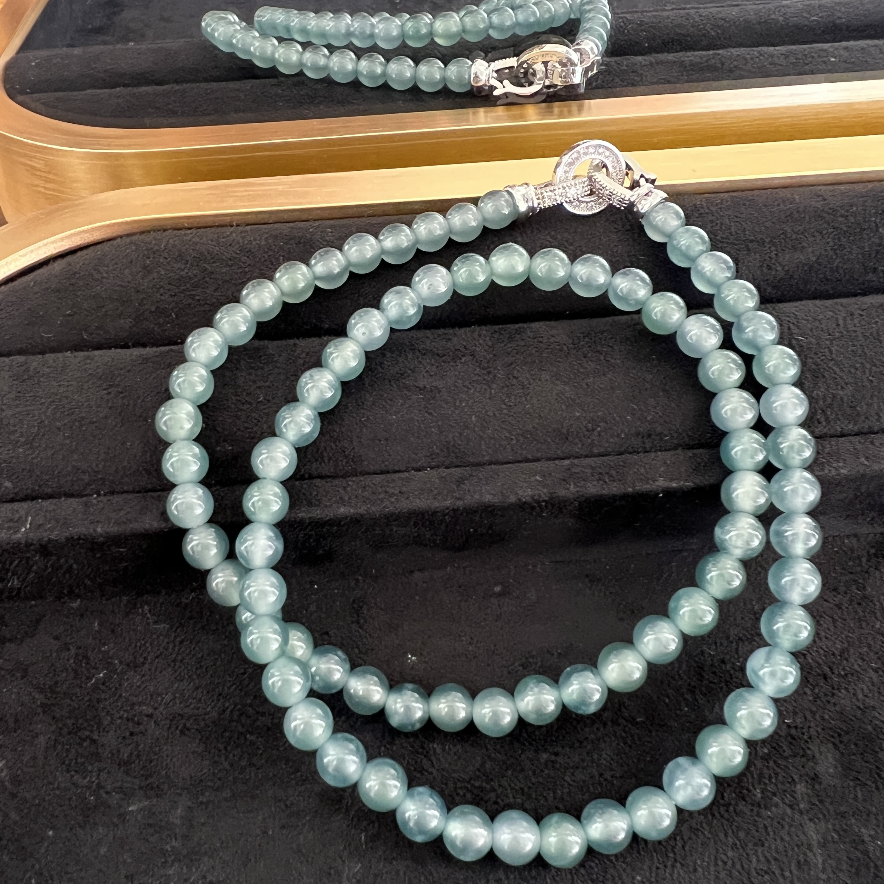 冰藍水手串珠鍊套組