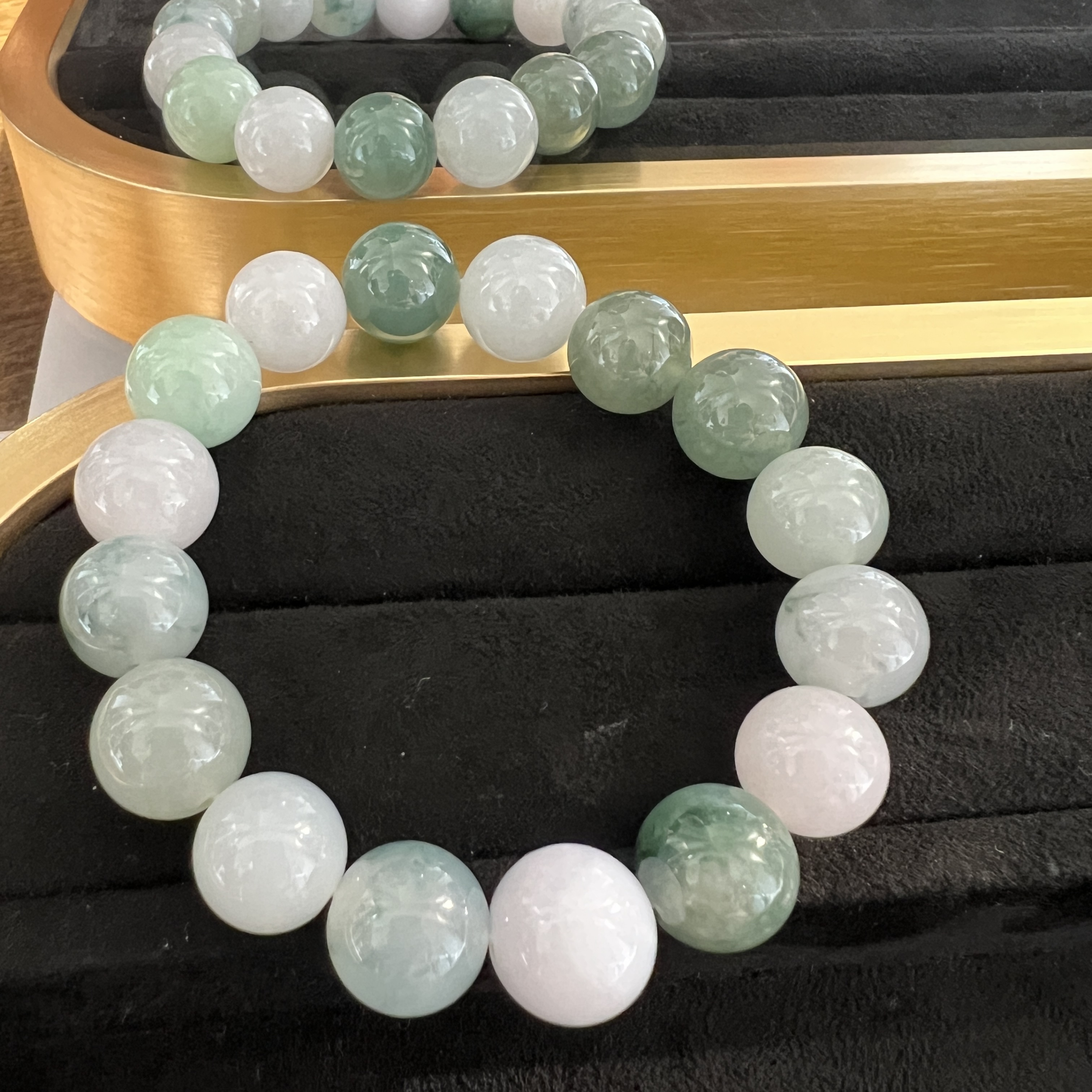 冰飄花多寶手串