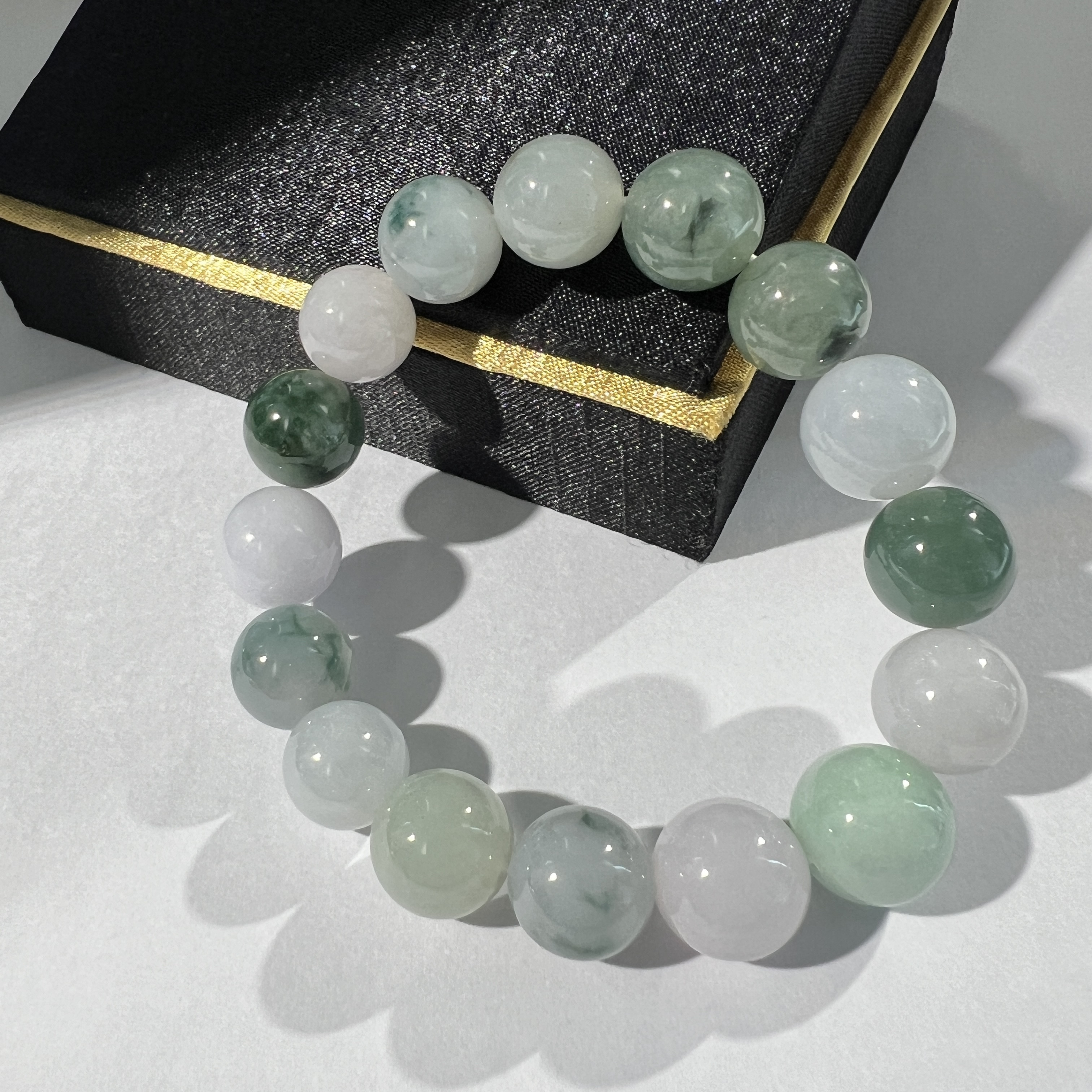 冰飄花多寶手串