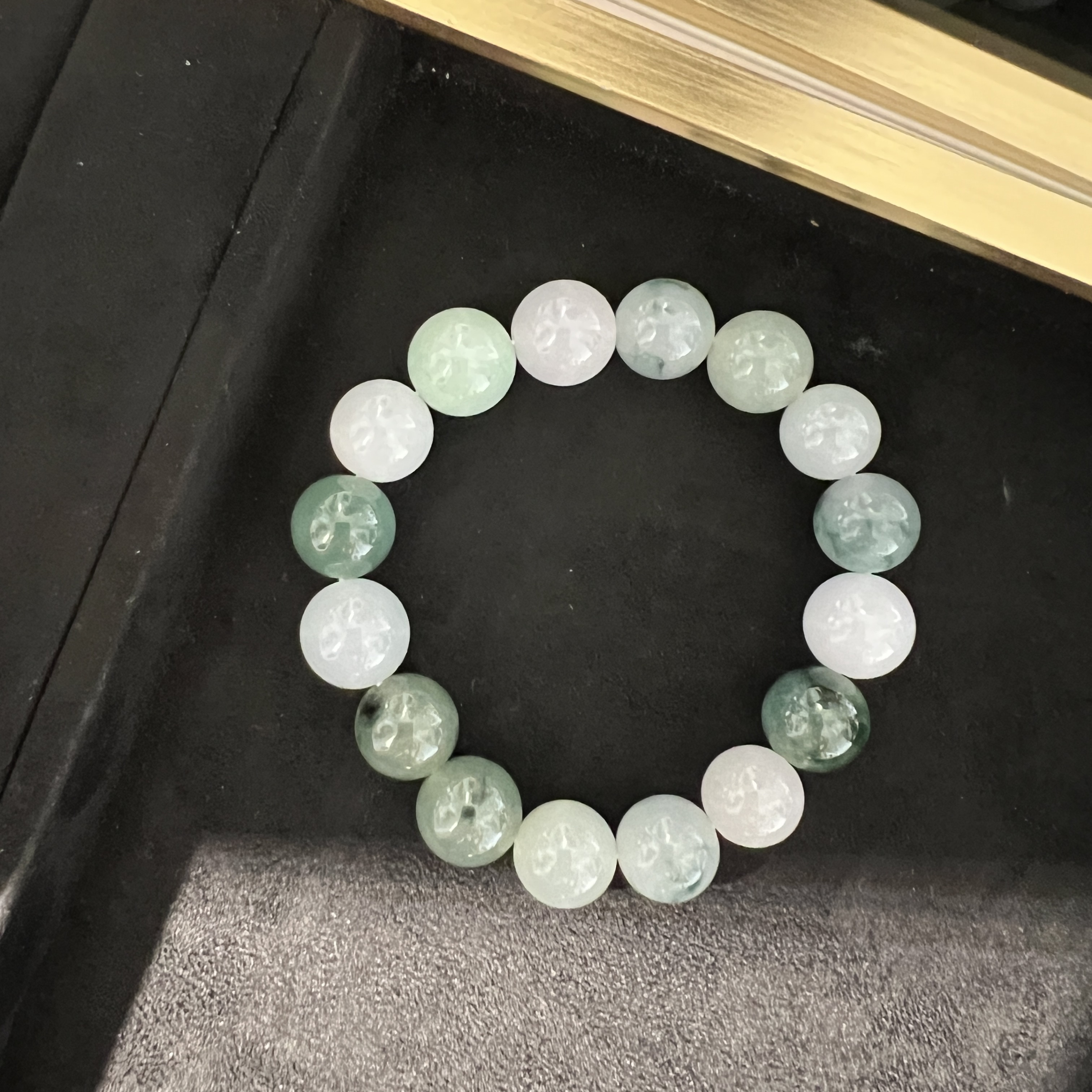 冰飄花多寶手串