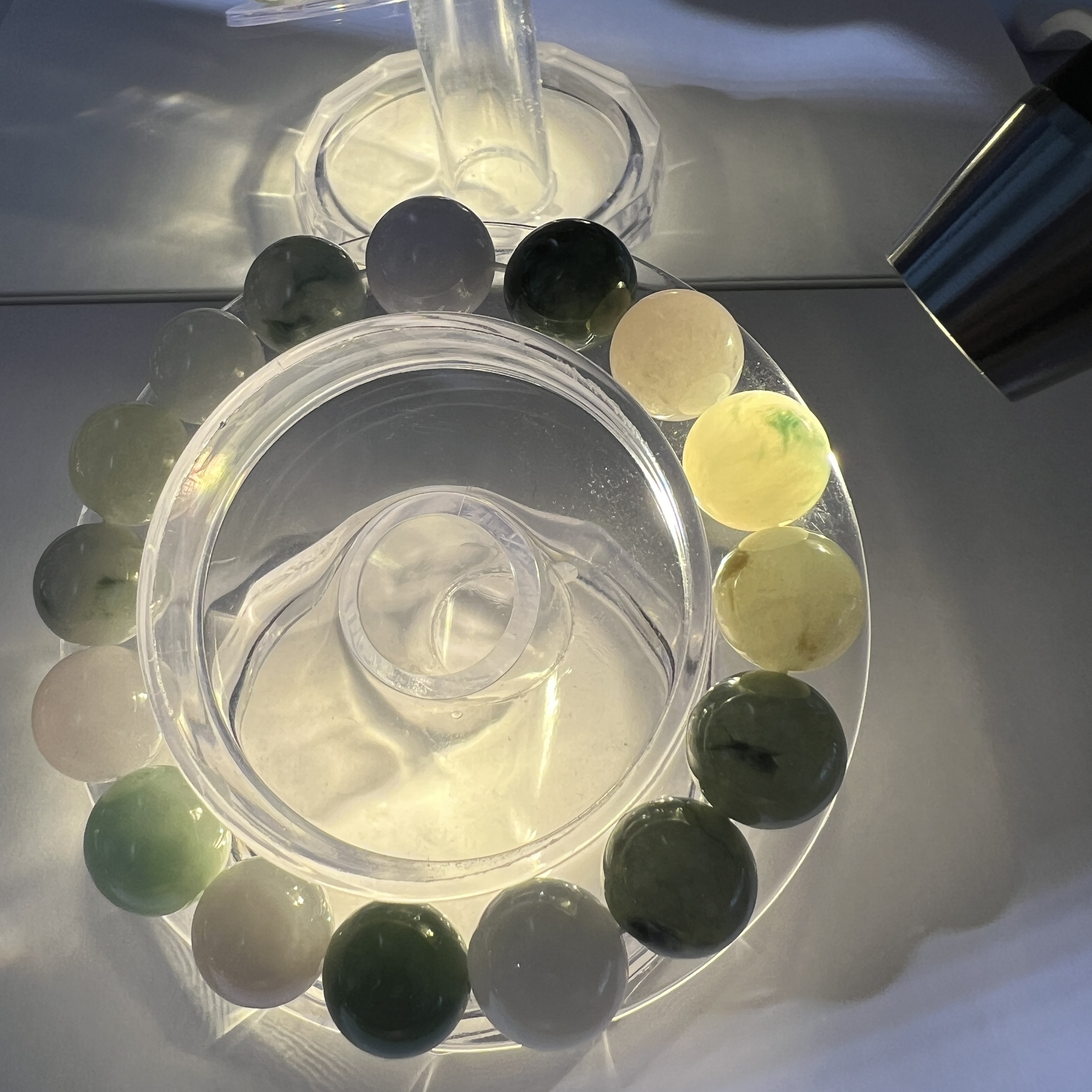 冰飄花多寶手串